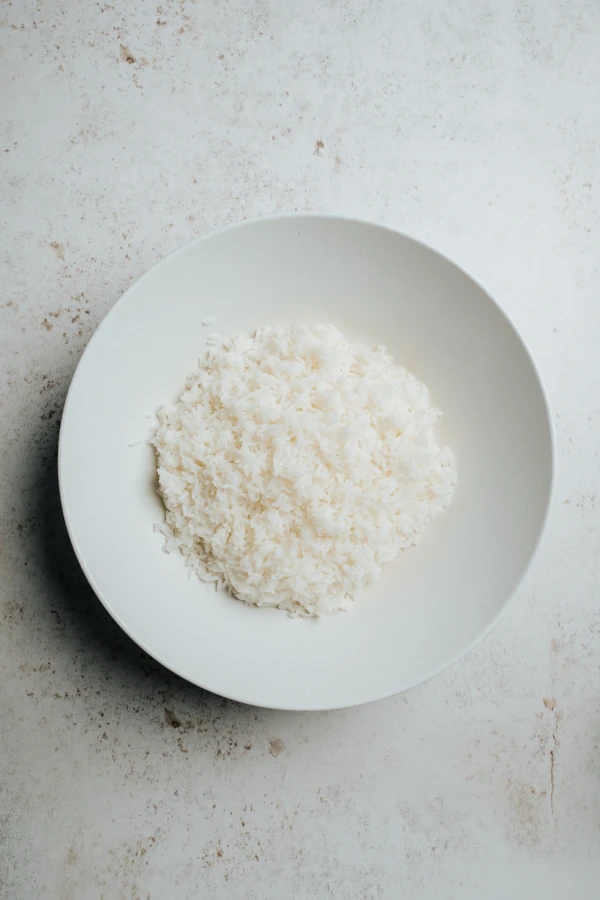 Arroz blanco salteado