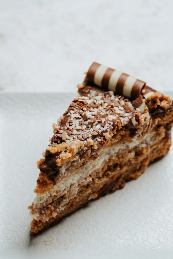 Tarta de chocolate con coco